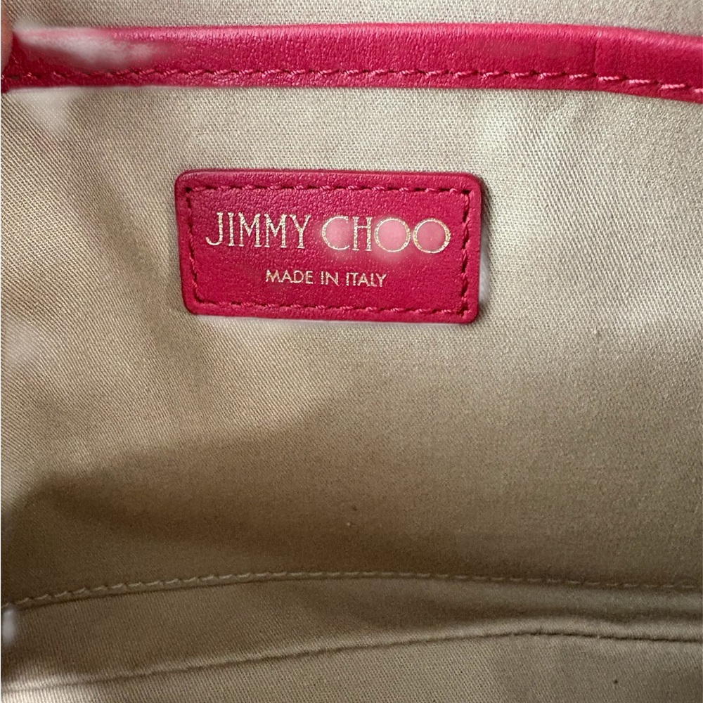 Jimmy Choo Athini Camera Calf Leather Bag Like New with dust-bag - Picture 7 of 9